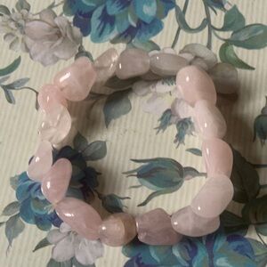 Pink Rose Quartz Bracelet